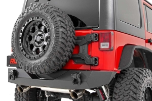 Rough Country HD Hinged Spare Tire Carrier Kit   - JK