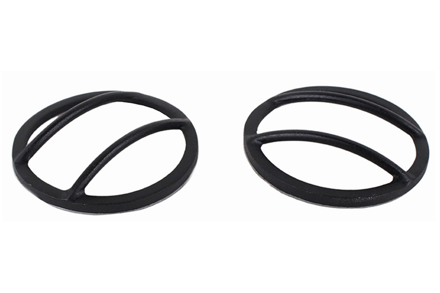 Kentrol Fog Light Cover Set - Textured Black  - JK 