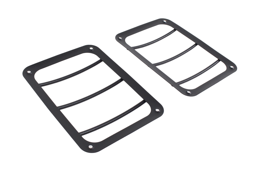 Kentrol Taillight Guard Set - Textured Black  - JK 