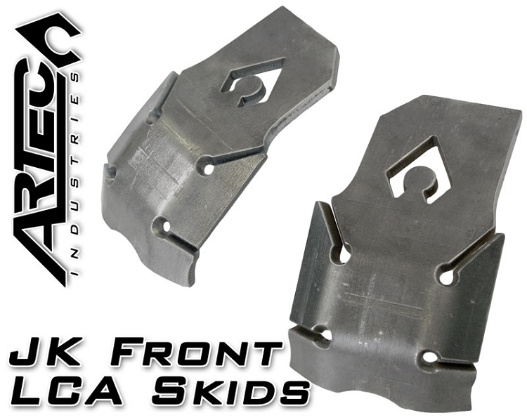 Artec Industries Front Lower Control Arm Skids - JK