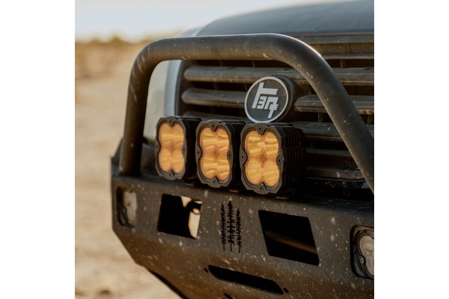 KC HiLiTES Flex Era 4 Performance Yellow Combo Beam Lens - Single