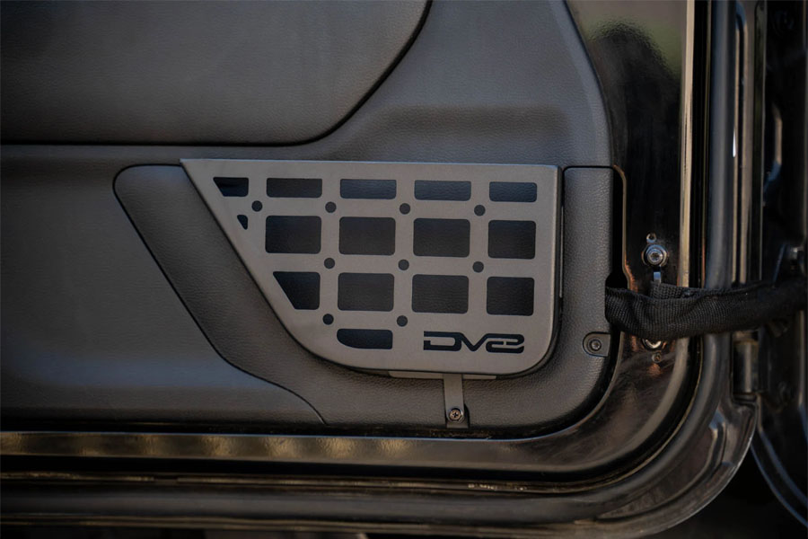 DV8 Offroad Slim Front Door Molle Pockets - 2011+ JK