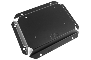 EVO Manufacturing Gate Plate Black - JK