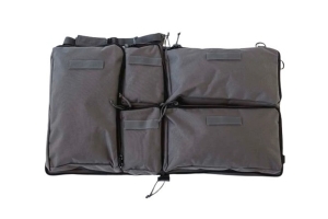 Last US Bag Co. Happy Camper Organizer Bag - Grey 