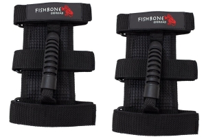 Fishbone Offroad Grab Handles w/ Three Straps 