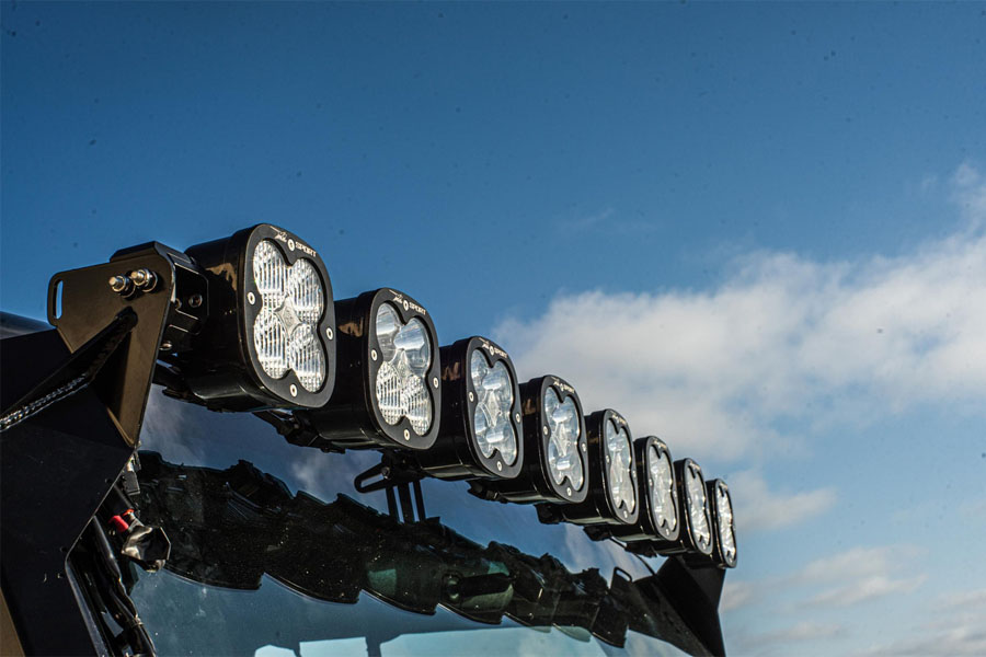 Baja Designs XL Pro Linkable Roof Mount Light Kit - JK