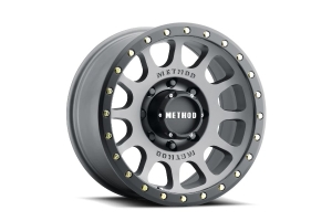 Method Race Wheels 305 NV Series Wheel 20x9 8x6.5 18mm Offset Titanium Matte Black Lip