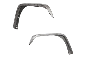 Motobilt Crusher Series Front Fenders - Bare Steel - JK 