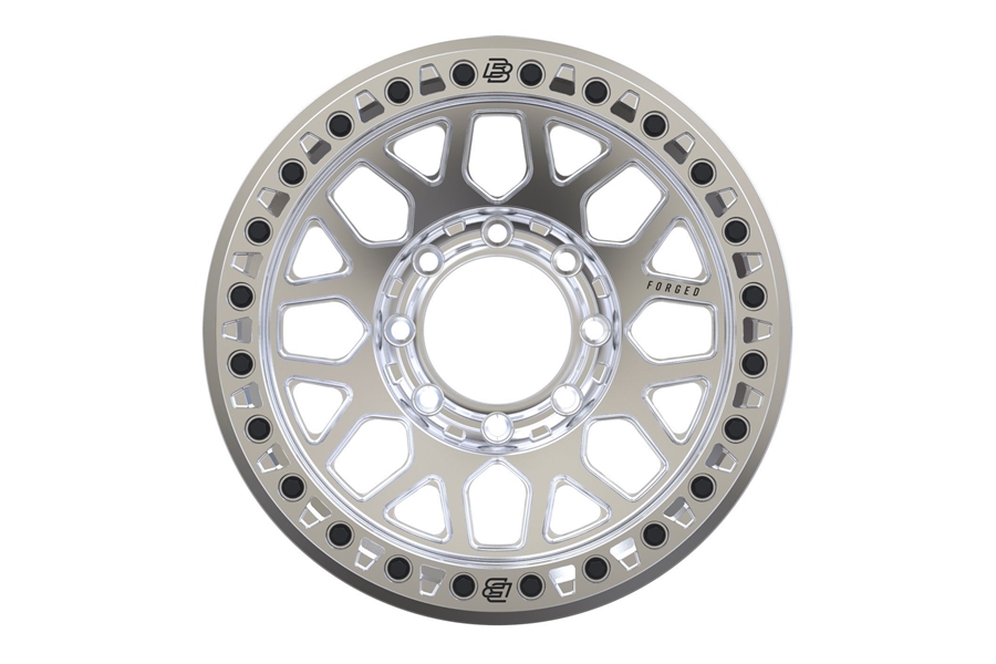 Baja Built Lite Brite Outlaw Beadlock Wheel, 17x9 8x6.5 -19mm - Machined