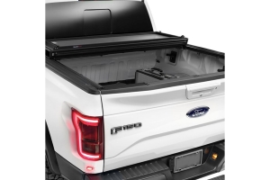 WeatherTech AlloyCover Hard Tri-Fold Truck Bed Cover - Black  - JT w/o Trail Rail System