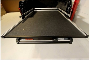 BedSlide 1500 Contractor Cargo Slide System, 63in x 47in - Silver - Toyota Tundra 2007+ / Ram 1500  2009+ w/ 5.5ft Bed