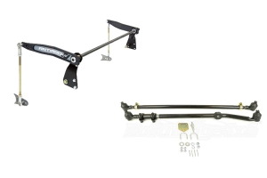 RockJock Antirock Sway Bar Kit w/ Tie Rod - TJ/LJ