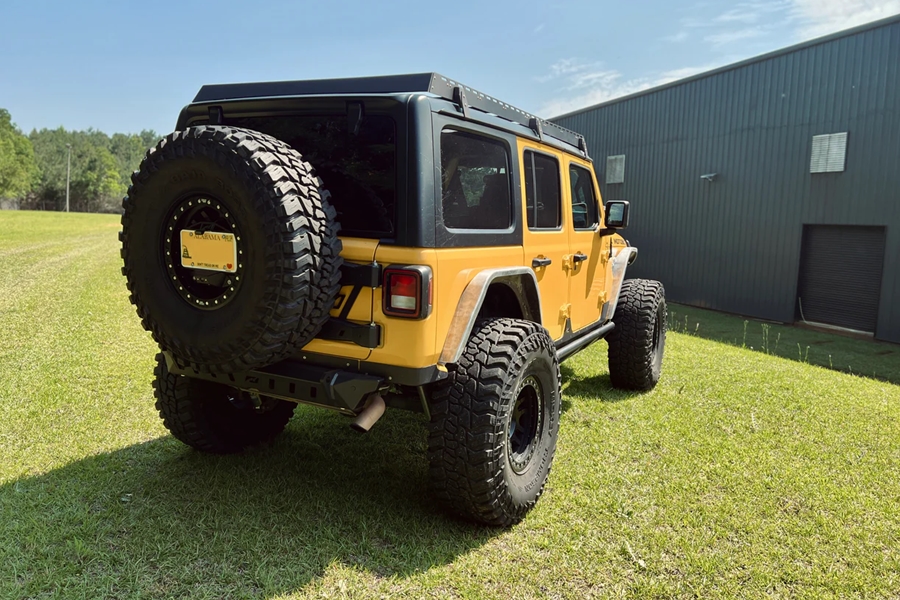 Motobilt Aluminum Rear Highline Fenders - Bare - JL
