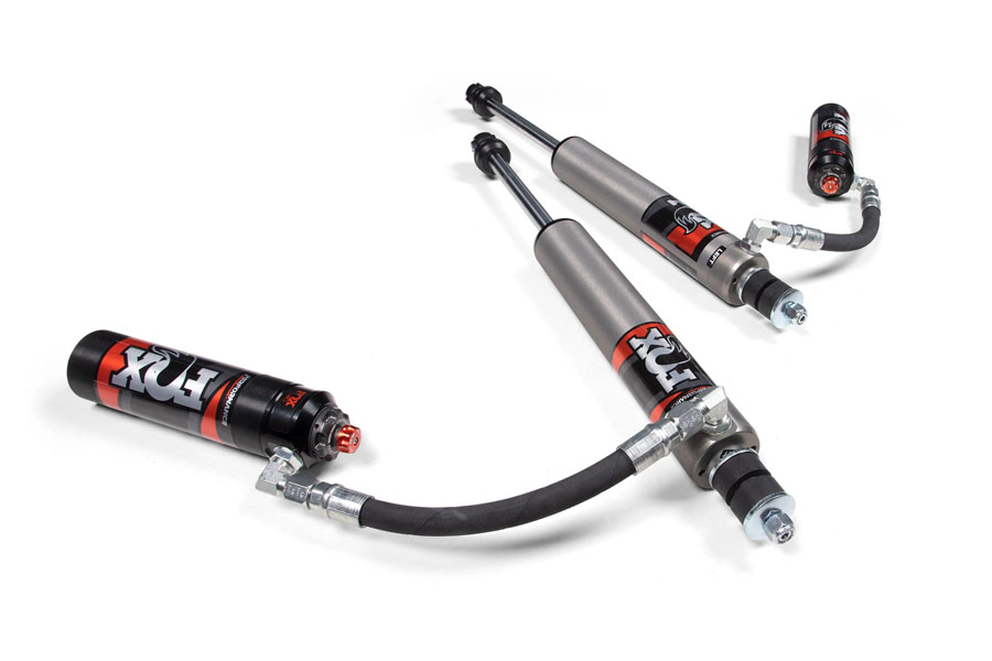 JKS Fox 2.5 Performance Elite Series Front Shocks w/ DSC Reservoir - 2.5-4in Lift - JK