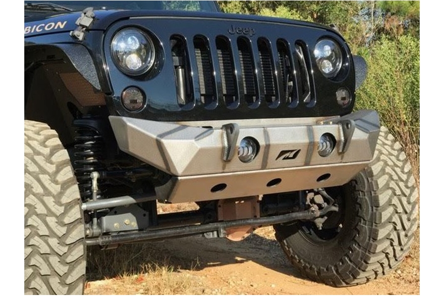 Motobilt Hammer Series Front Bumper Skid Plate - Bare Steel - JK 