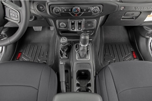 Rough Country Heavy Duty Front and Rear Floor Mats  - JT
