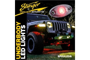 Stinger Offroad LED Underbody/Wheel Well/Rock Lights-Red