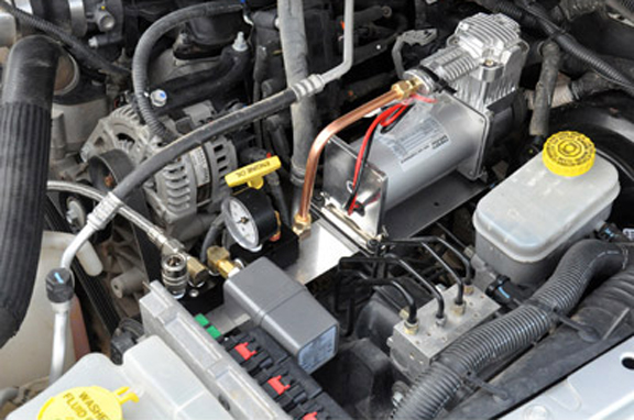 Synergy Manufacturing On Board Air Compressor Bracket for Viair and ARB - JK