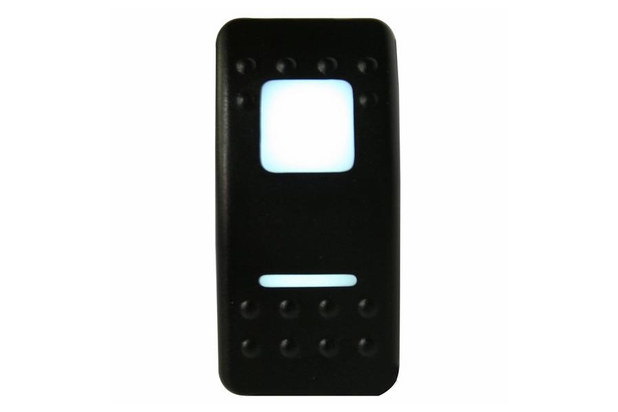 Bulldog Winch Rocker Switch ON/OFF 5-Pin, White