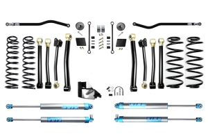 Evo Manufacturing HD 4.5in Enforcer Stage 4 PLUS Lift Kit w/ King 2.0 Shocks - JL 