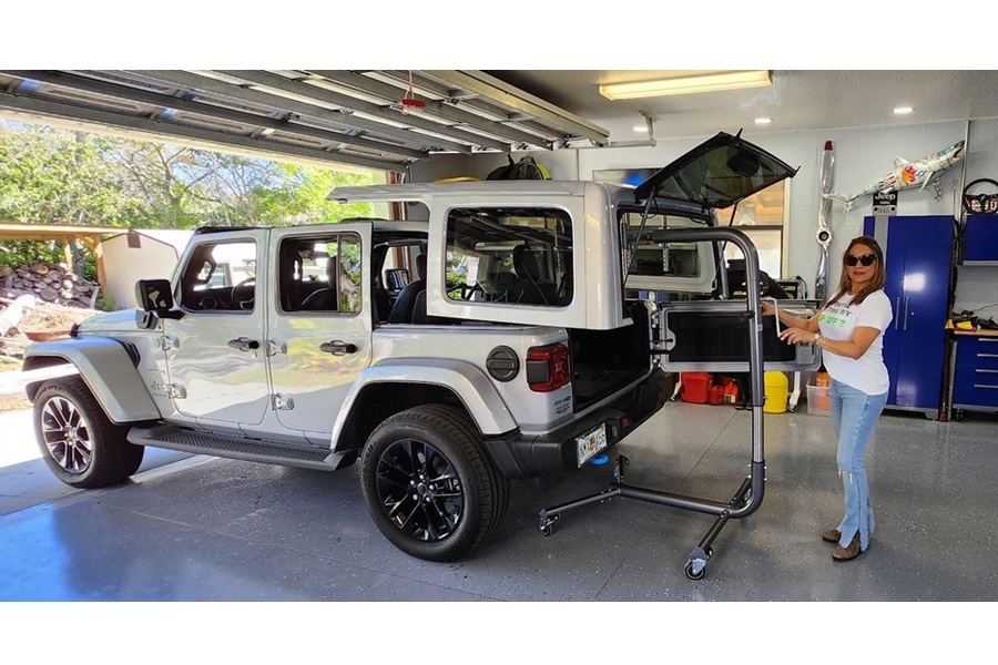 Bestop LIFTnGO Hardtop Removal Tool and Storage Device - JL/JK/TJ & Bronco 2021+ 4Dr