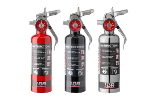 H3Performance MaxOut Dry Chemical Car Fire Extinguisher 2.50 lb - Chrome