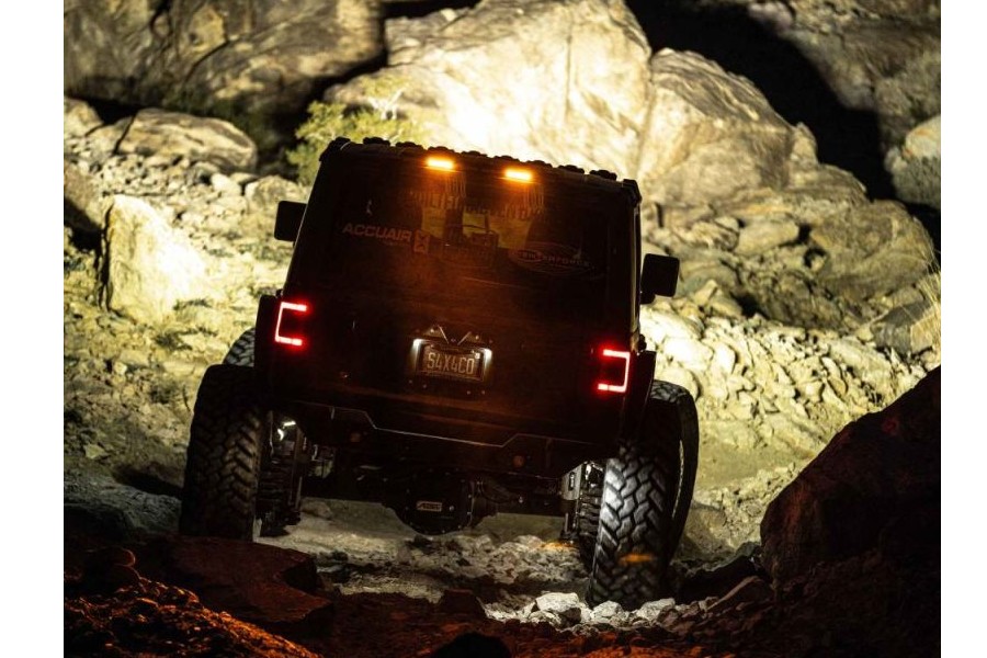 KC HiLiTES Chase LED Light Bar Kit Rear-Facing - Multi-Function, 28in - JL