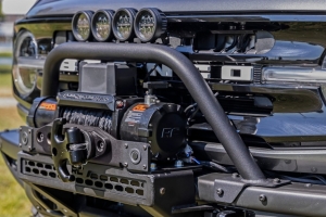 Rough Country Safari Bar Kit OE Modular Steel Bumper 3in OSRAM Angle Wide Series    - Bronco 2021+