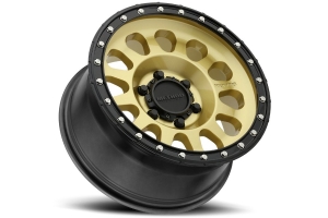 Method Race Wheels 315 Series Wheel 17x8.5 6x5.5 Gold Black Lip - Bronco 2021+
