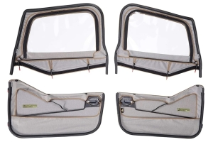 Bestop 2-piece Full Fabric Doors - Spice - CJ7