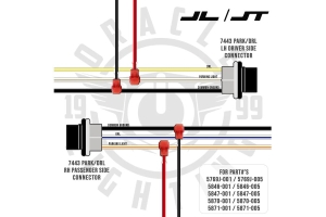 Oracle Lighting High Performance 20W LED Fog Lights, ColotShift, No Controller - JT/JL/JK