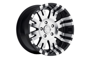 Pro Comp Xtreme Alloys Series 8101 Black Wheels with Machined Accents 17x9 5x5 - JK/JL