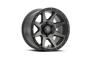 Icon Vehicle Dynamics Rebound Wheel Titanium, 17x8.5 6x5.5 - Bronco 2021+