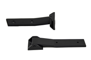 Kentrol Tailgate Hinge Set - Powdercoat Black  - JK 