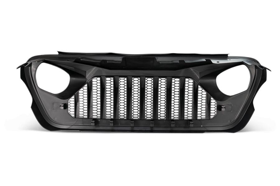 DV8 Offroad Replacement Grille - Black - JT/JL 