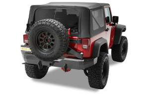 Bestop HighRock 4x4 Rear Bumper w/ Tire Carrier - JK