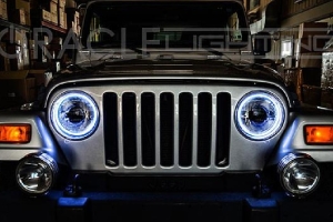 Oracle Surface Mount LED Headlight Halo Kit - ColorSHIFT w/ BC1 Controller - TJ