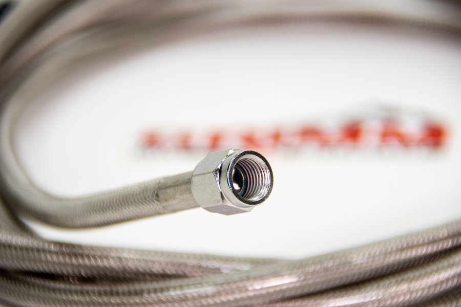 Grimm Offroad Stainless Steel Braided Reinforced Air Hose, 40-inch