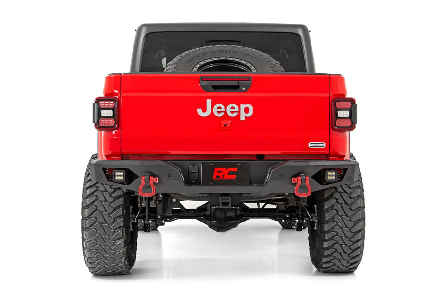 Rough Country Heavy-Duty Rear LED Bumper  - JT