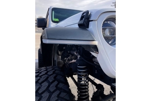 Quake LED Fender DRL Slim Chop Kit - JT/JL Sahara/Overland Only