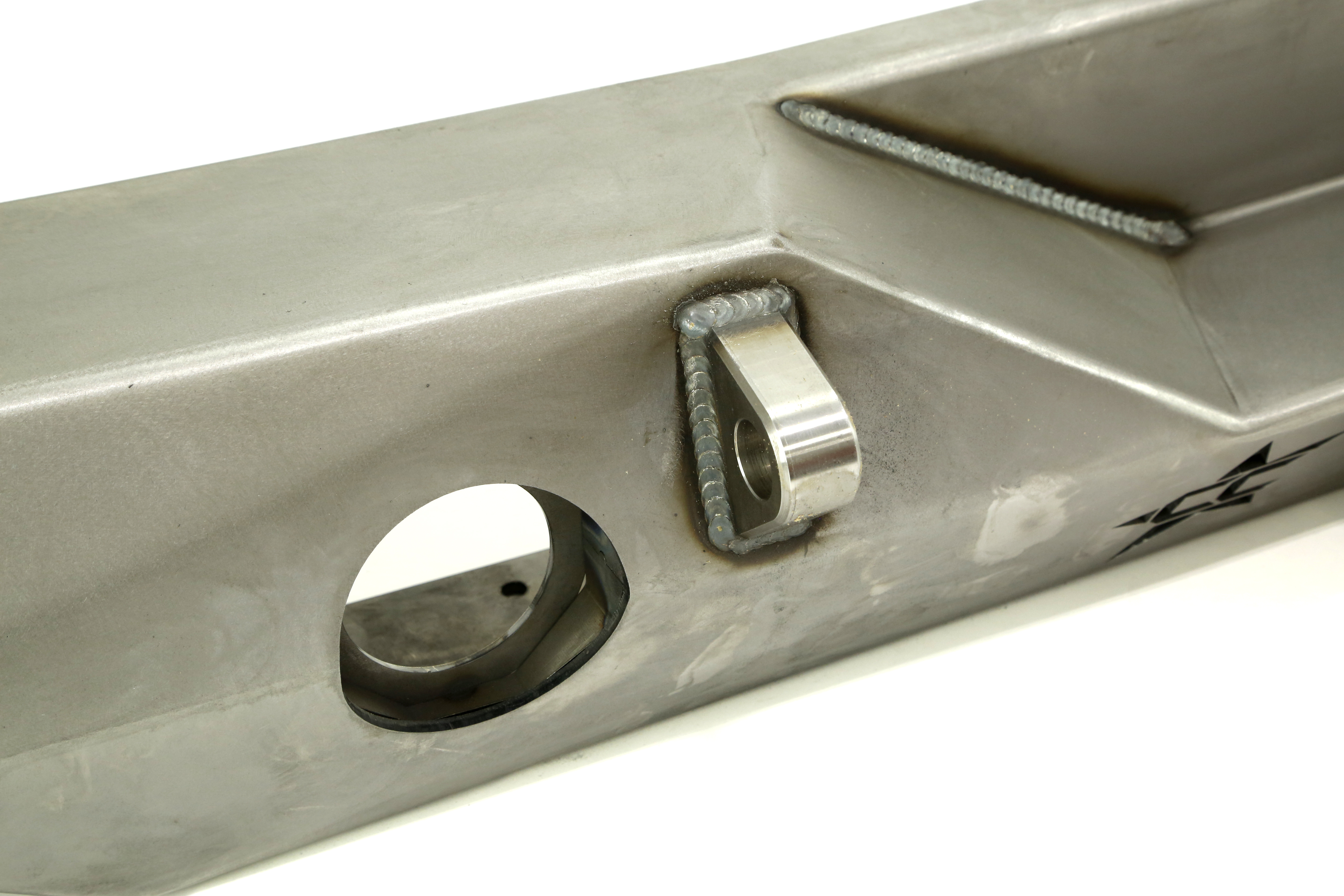 Crawler Conceptz Ultra Series Full Width Rear Bumper w/Tabs Bare