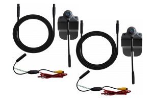 Stinger Offroad Blind Spot Sideview Camera Kit - Pair - JK