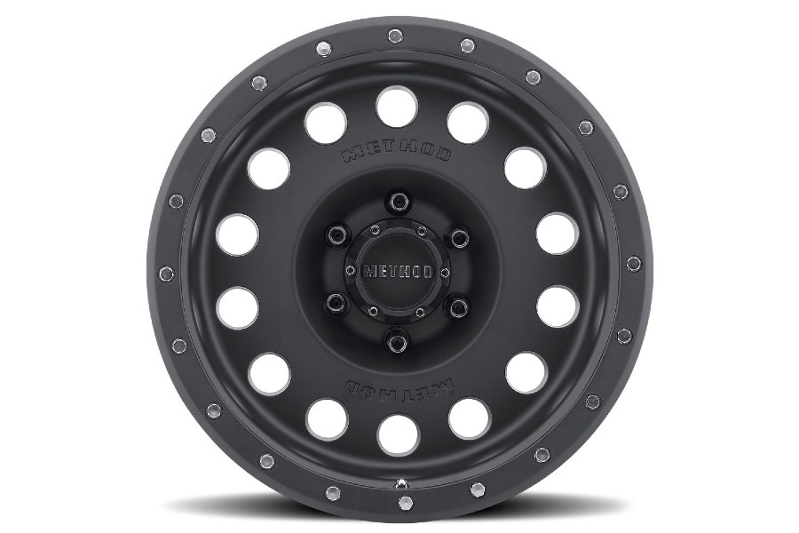 Method Race Wheels 307 Hole Series Wheel 17x8.5 6x5.5 Matte Black - Bronco 2021+