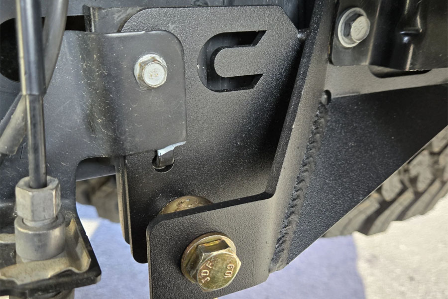 Clayton Off Road Rear Sway Bar Brackets - JT