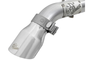 aFe Power MACH Force-Xp Axle-Back Exhaust System w/ Polished Tip - JL