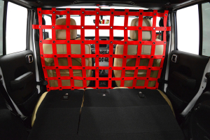 Dirty Dog 4X4 Cargo/Pet Divider Red - JL 4dr