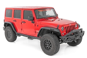 Rough Country High Clearance LED Flat Fender Flare Kit    - JK 