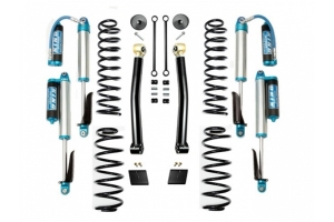 Evo Manufacturing 2.5in Enforcer Stage 2 Lift Kit w/ Comp Adjuster Shocks - JL 