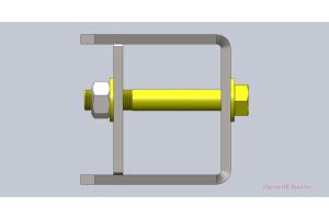 Clayton 3 Link Frame Mount  - TJ/LJ