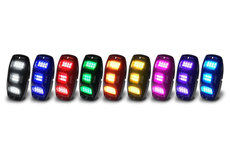 ORACLE Lighting ColorShift RGB With Underbody Wheel Well Rock Light Kit 4 PCS 5895339